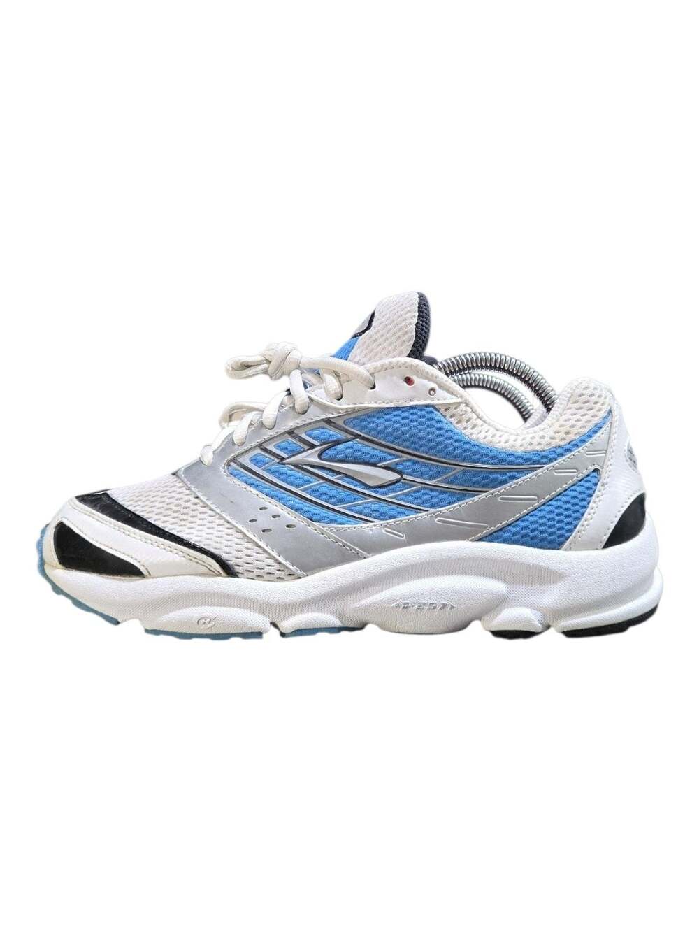 Brooks Dyad 4 Running Shoes White Blue Women's Size 9.5 View 5